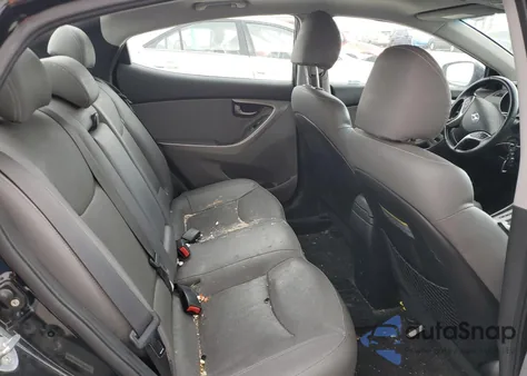 2012 Hyundai Elantra Gls из США, поврежденный, VIN KMHDH4AE0CU272312